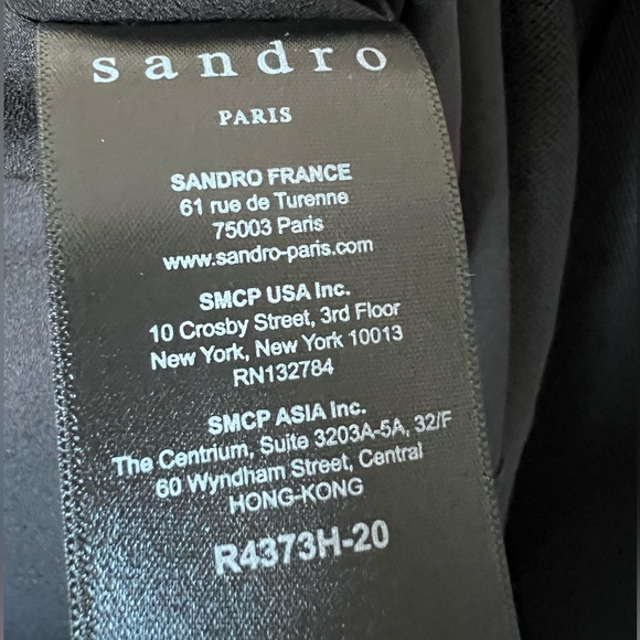 Sandro Black Dress - Picture 7 of 10